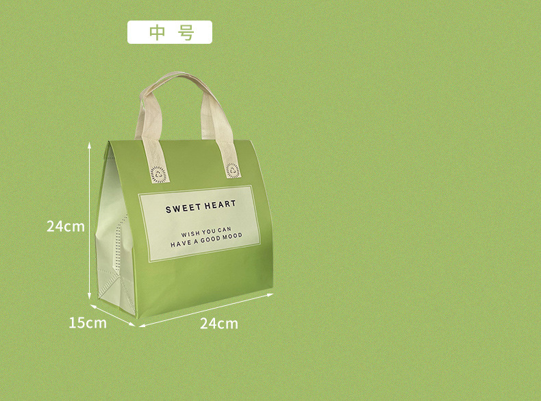 九龙奶茶外卖袋餐饮外卖袋-铝箔保温袋定做-单杯奶茶外卖袋